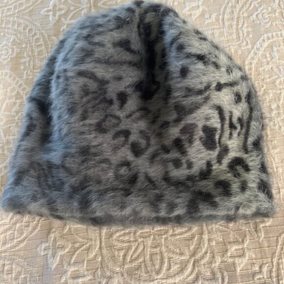 Luisa spagnoli Leopard Print Beret Hat French Beret Cap Autumn Winter Warm hat